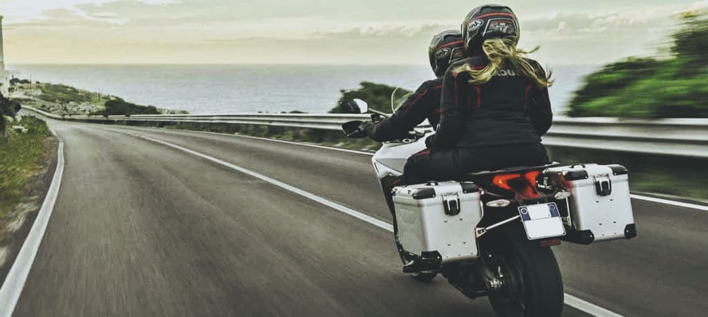 Bikers enjoying a Motorbike Tour in Almeria, Spain