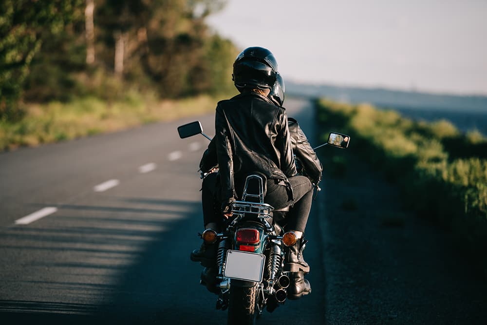 pillion riders