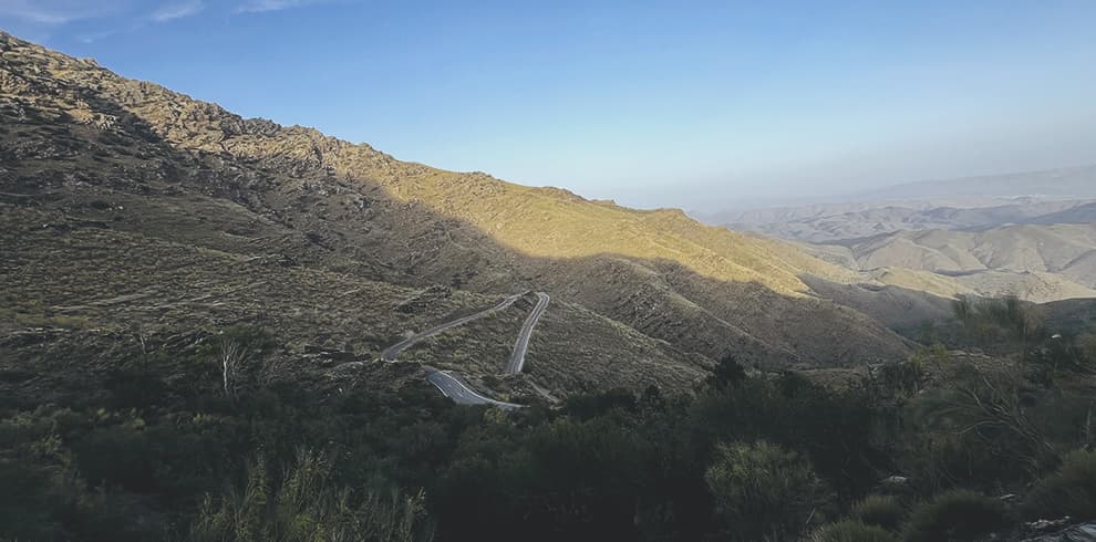 Almeria inland - winding roads